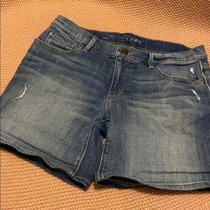 Loft jean shorts